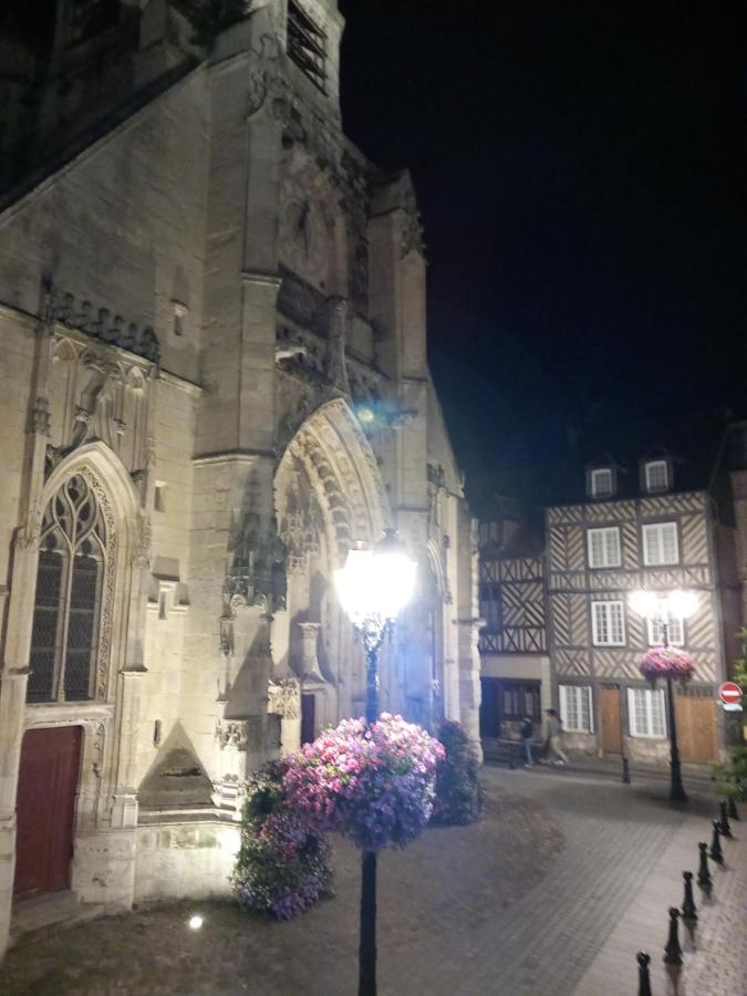 Le Leon Apartment Honfleur Bagian luar foto