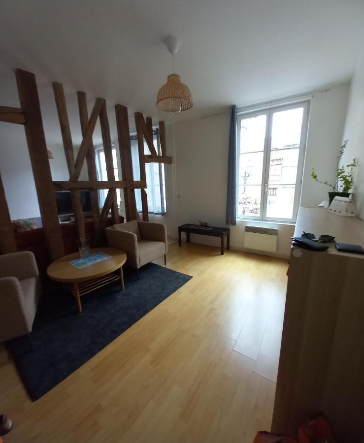 Le Leon Apartment Honfleur Bagian luar foto